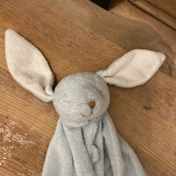 Angel Dear Lovey Security Blanket Bunny Blue Baby Toy - Picture 2 of 8